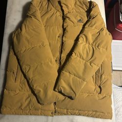 Adidas Puff Coat Biege