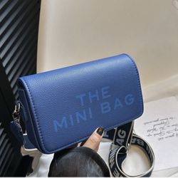 Blue mini bag