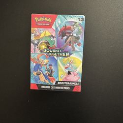 Pokemon Journey Together Booster Bundle