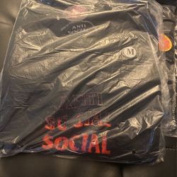 A Flame Inside Pink Flame Medium Authentic Anti Social Social Club T