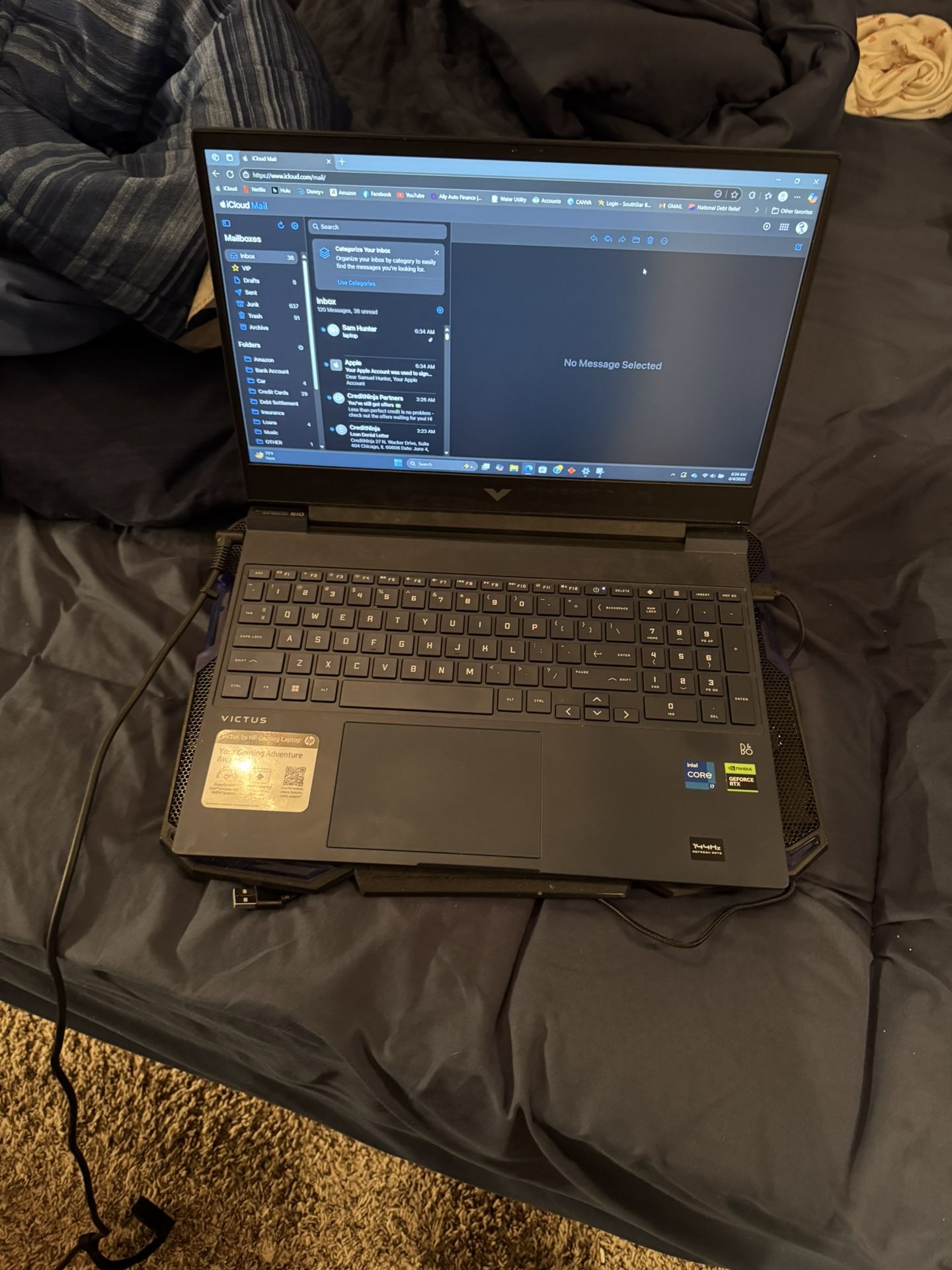 HP Victus Gaming Laptop w/ Cooling Stand