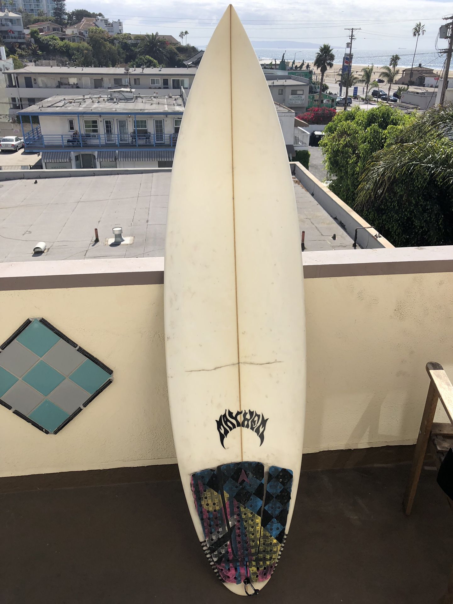 Lost surfboard
