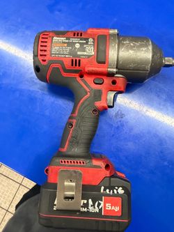 Bauer 1/2 Inch Impact with battery & charger( Free 3/8th impact if bought for firm price