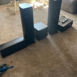 Pioneer Speakers With Receiver 