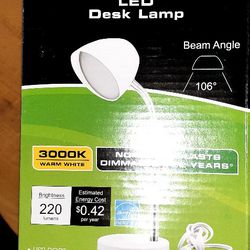2 Brand New LED Desk Lamps