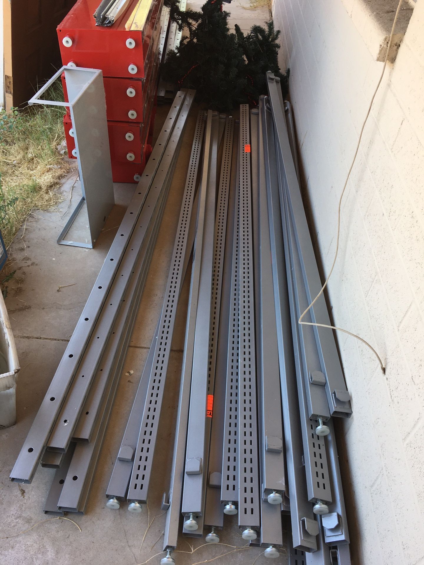 Store fixtures and displays racks clothing wall hooks