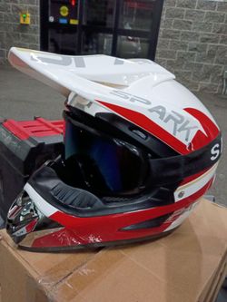 New motocross helmet