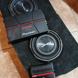 Subwoofers with Amp's
