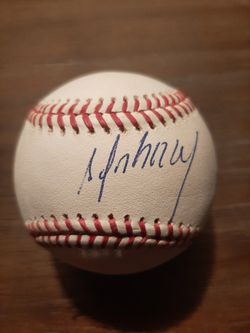 Autograph MLB Baseball 