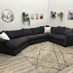 Gray Sectional Couch - Free Delivery 