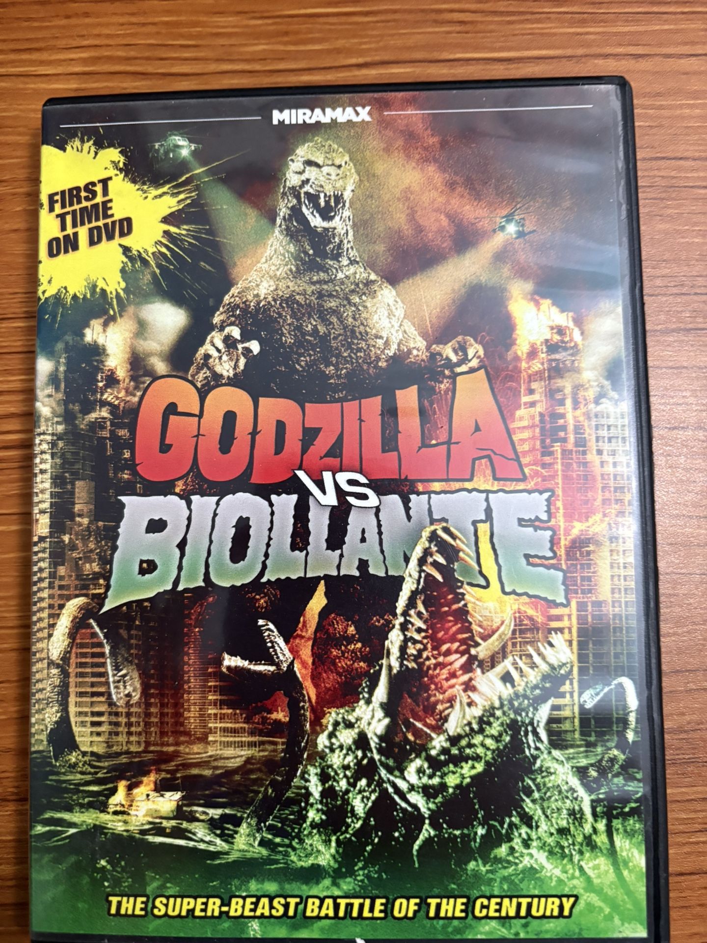 Godzilla Vs Biollante DVD