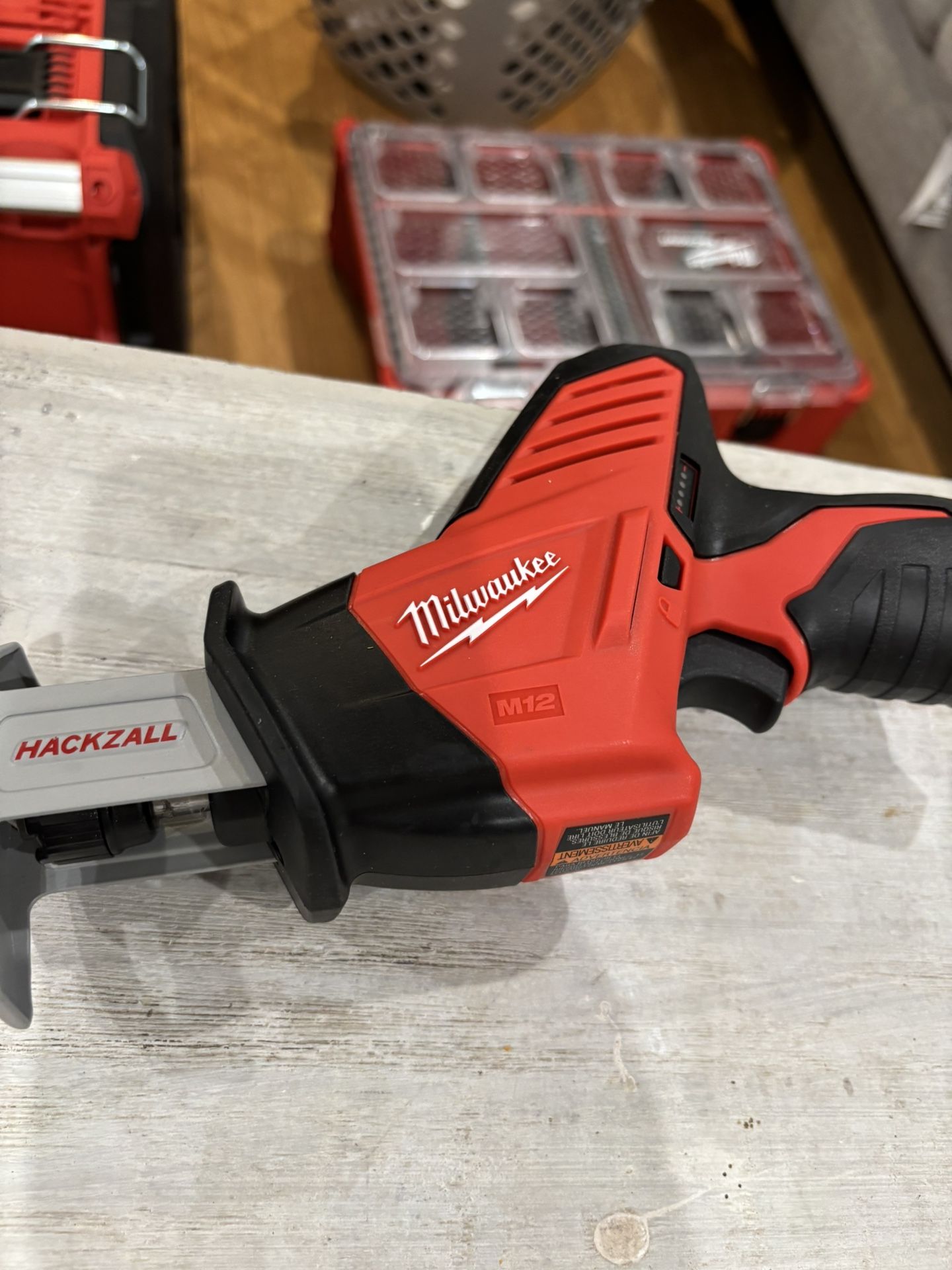 Milwaukee M12 12V Lithium-Ion HACKZALL Cordless Reciprocating Saw (Tool-Only)