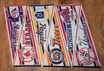 MLB BASEBALL PENNANTS!