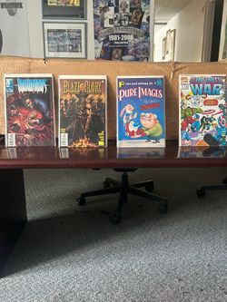 Comic Book Lot of 4: Ren & Stimpy Witchblade, Black Orchid, Infinity War