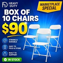White Plastic Chairs