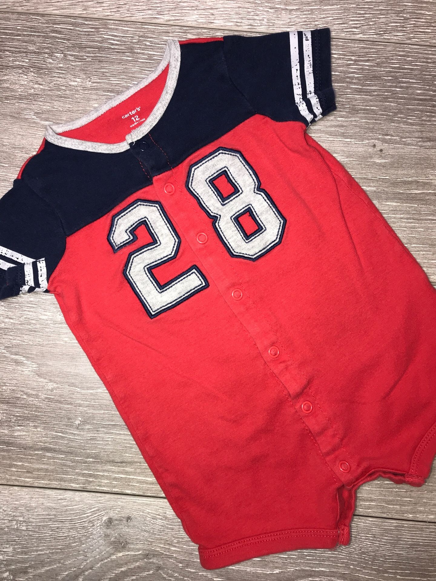 Baby Boy Clothing Carter’s Romper 12 Months $1