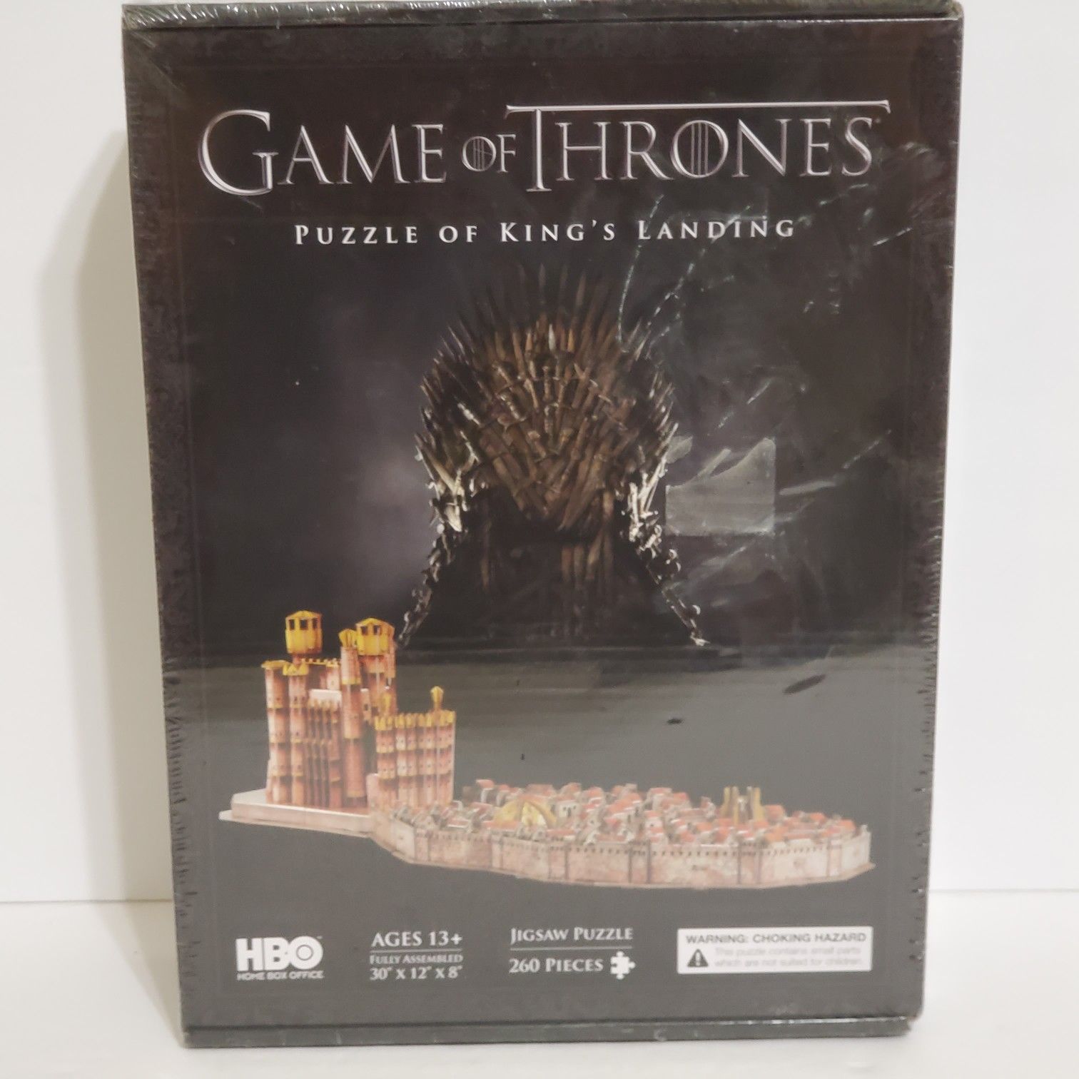 4D Cityscape Game of Thrones: 3D Kings Landing Puzzle 260 Piece SEALED