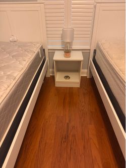 Twin beds
