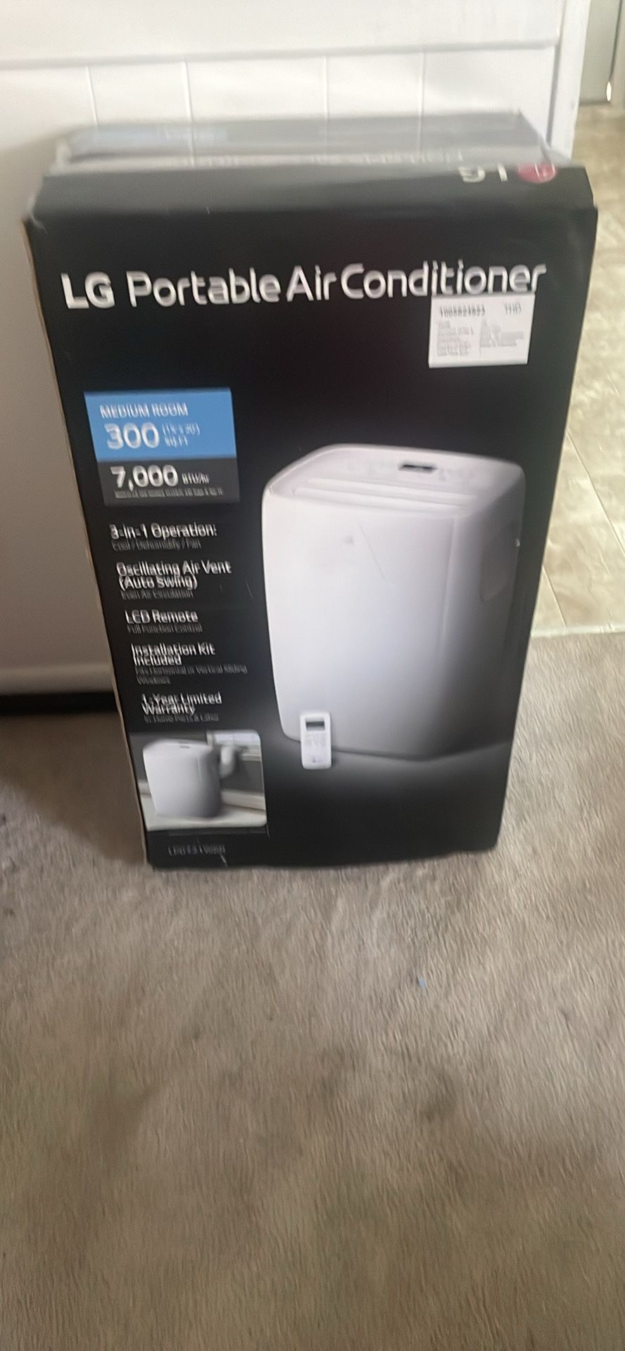 LG Portable Air Conditioner 