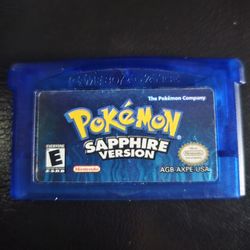 Pokemon Sapphire   Authentic