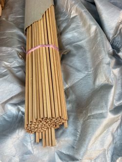 Wood doll rods