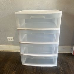 Sterilite 4 Drawer storage organizer 