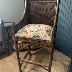 Wicker/Rattan High Bar Chairs 