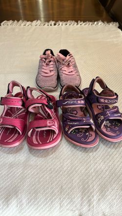 3-pack summer Sandle and shoes size -2 all same size