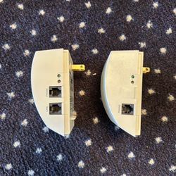 Radio Shack 2 Wireless Phone Jacks 43-160, 43-161