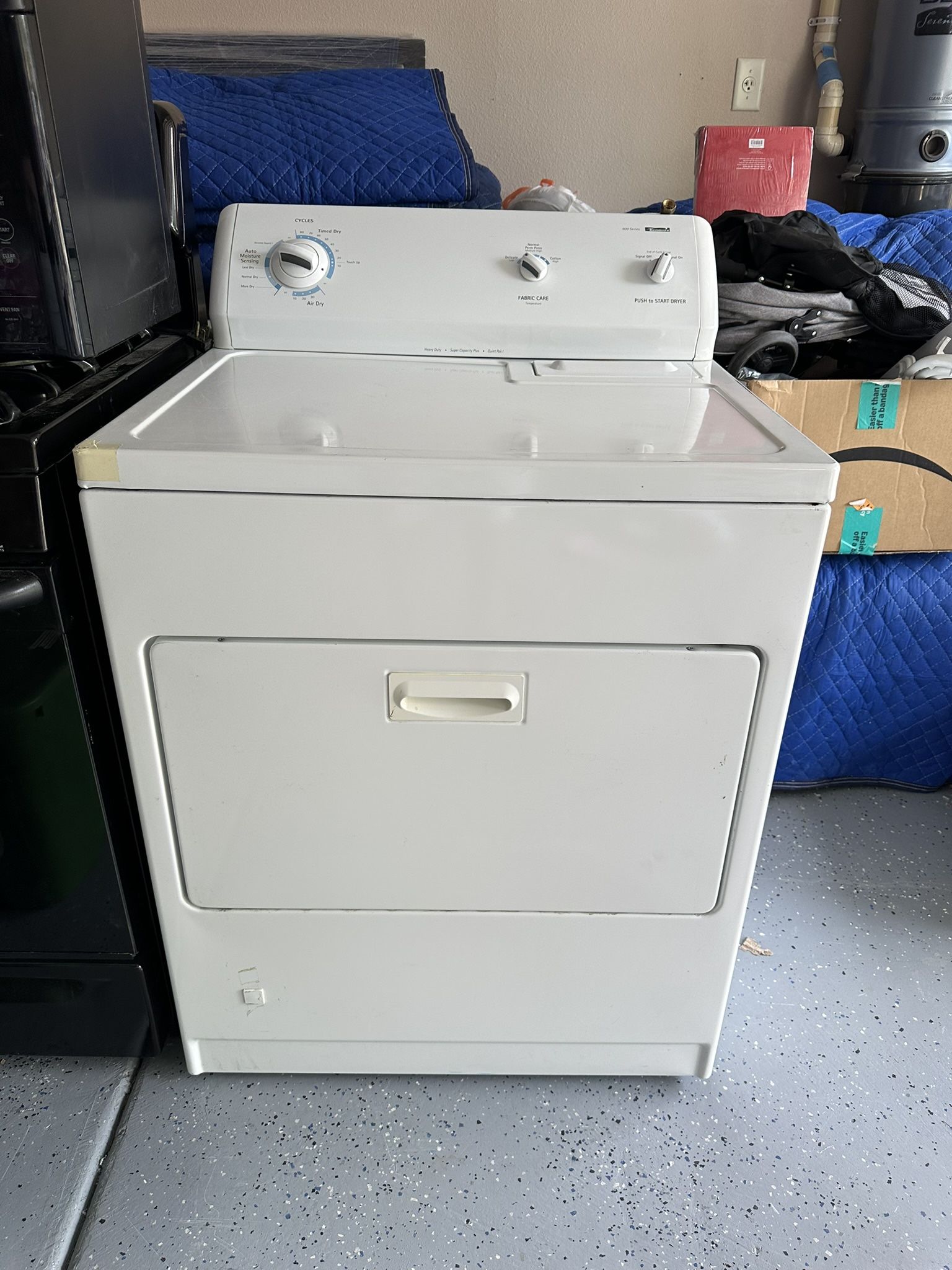 Kenmore Dryer 600 Series White (Read Description)