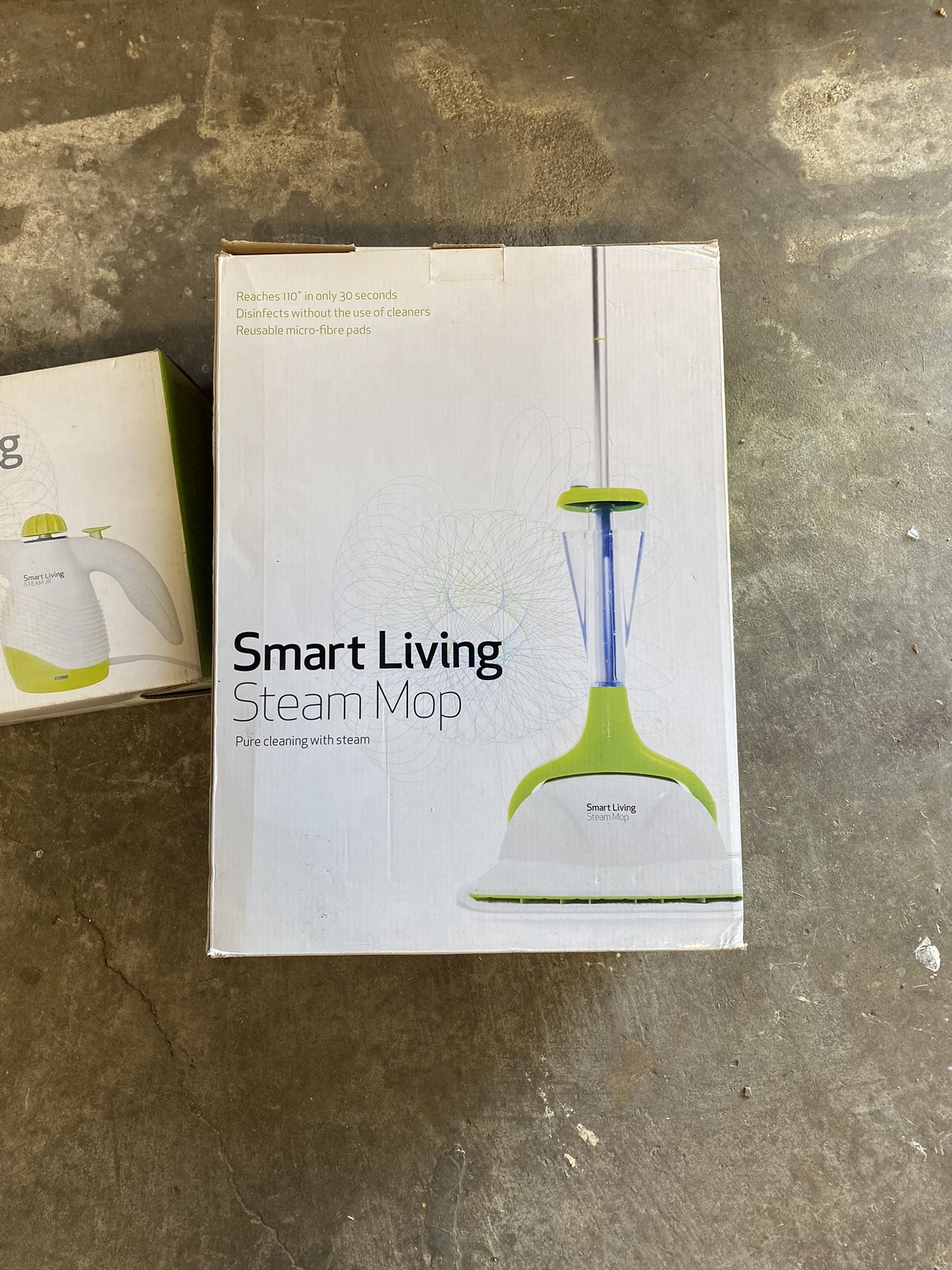 NEW Smart Living Steam Mop & Steam Jr.