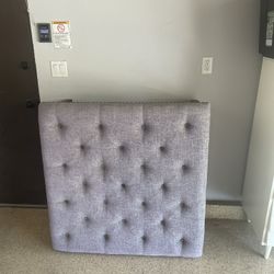 Grey Ottoman Large 