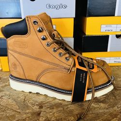 Real Leather Work Boots $50