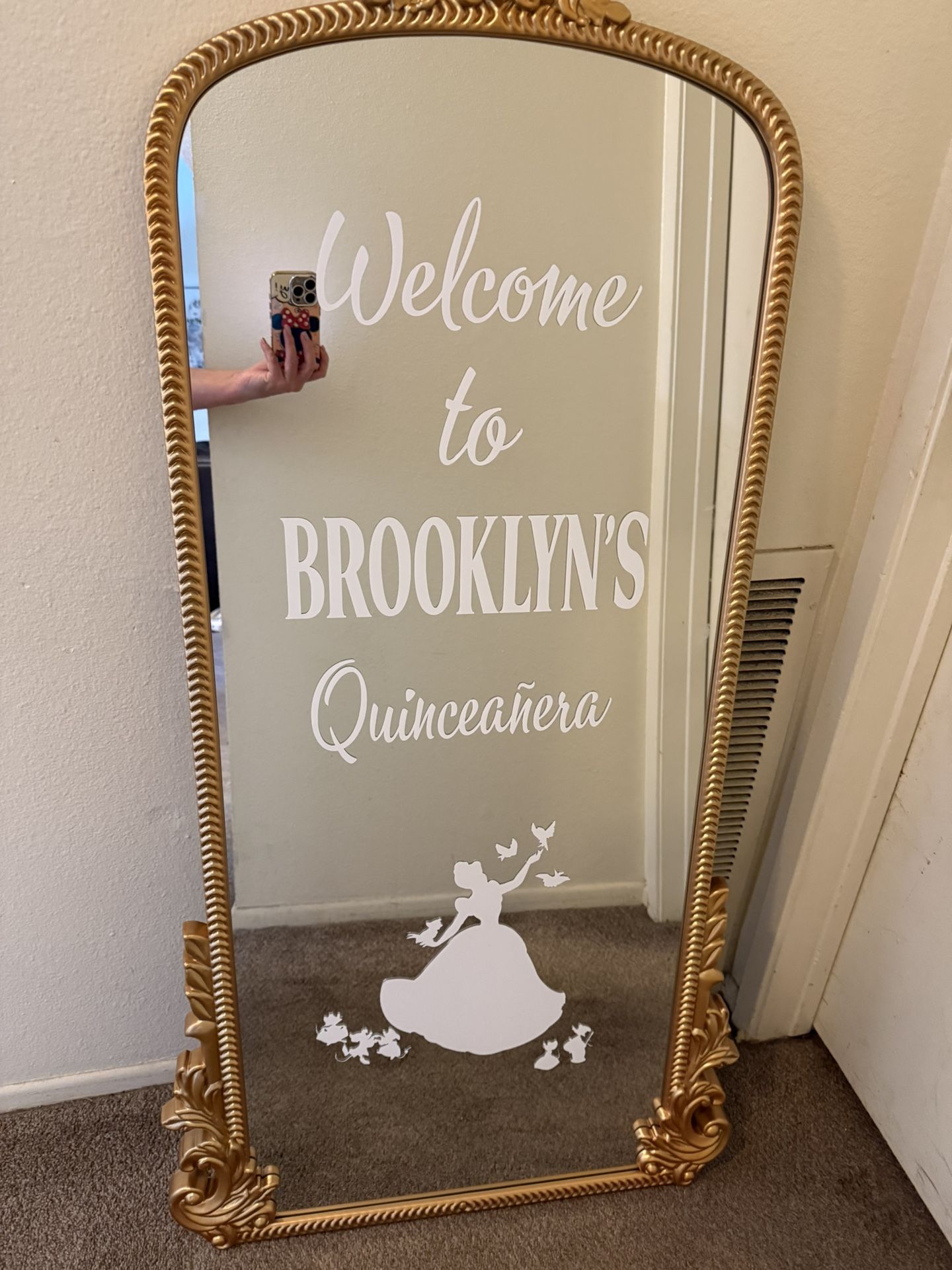 Mirror For Weddings/ Birthday