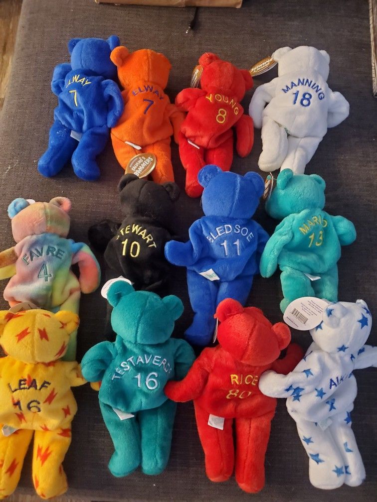 Salvino Bammers 1998 NFL Beanie Babies 