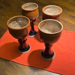 Stoneware Goblets