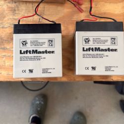 Lift master Batteries
