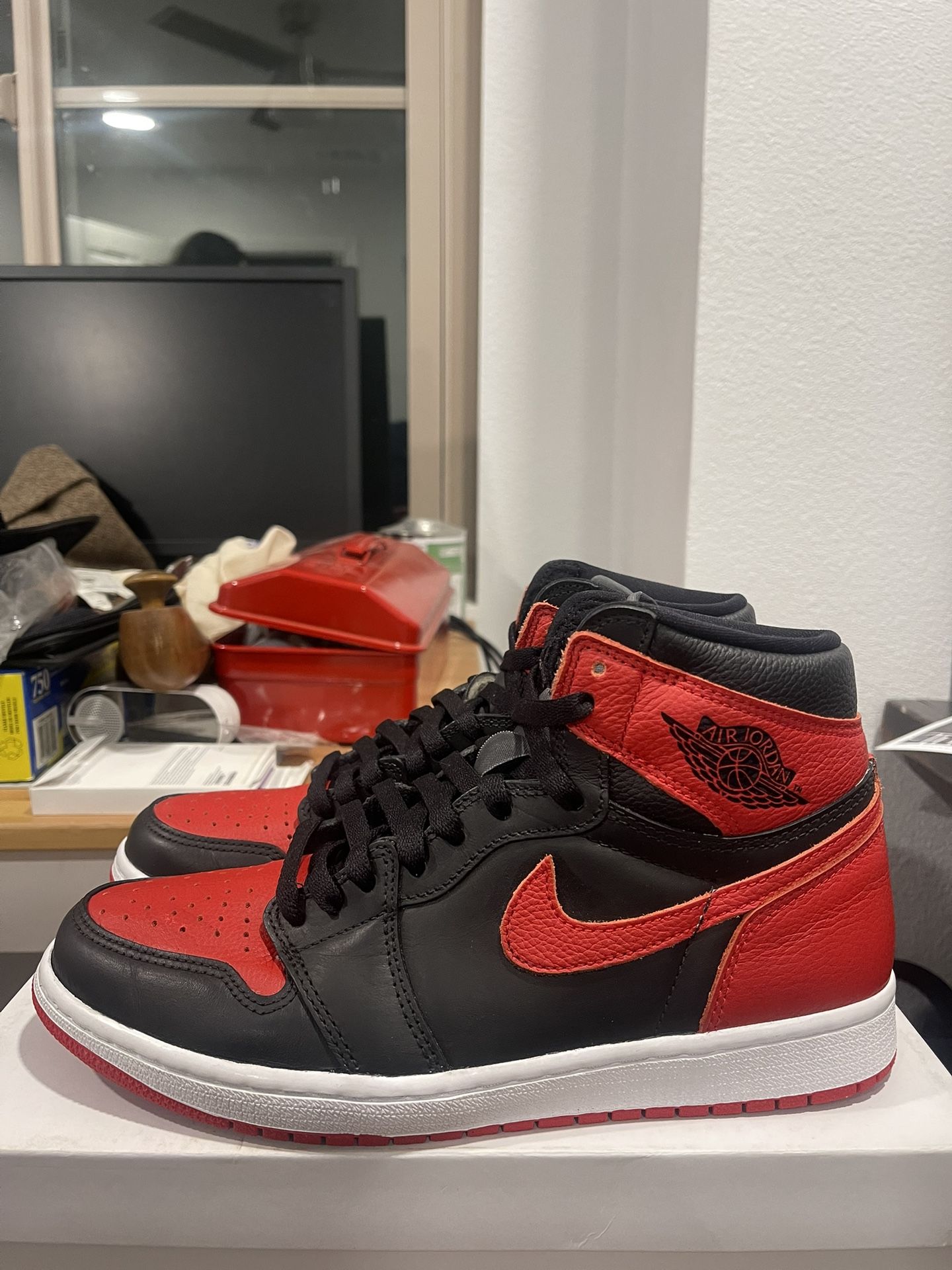 エアジョーダン1 ハイ OG ブレット カラー カスタム ヘリテージ 27cm