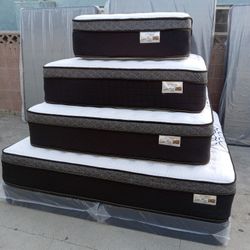 Queen Size Pillow Top Mattress 12" Thick 