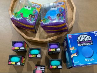 Squishy cats, jumbo ombré de-stressor & needohs