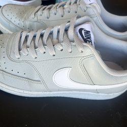 Nike “Grey Fog White” Court Vision Low Next Texture