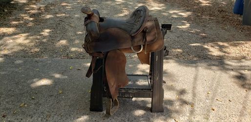 Western Saddle Silla Vaquero, C4 Size 14 1/4