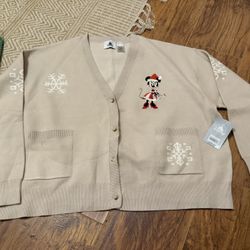 New Crop Minnie Cardigan Sz 1Xl 