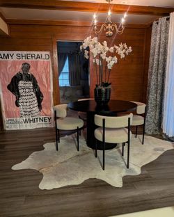 Boucle Dining Chairs Set of 6