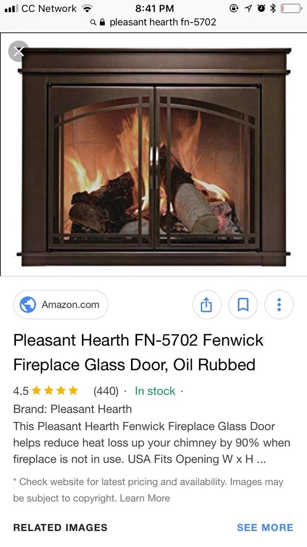 Oil Rubbed Bronze Fireplace Cover New In Box For Sale In Denton
