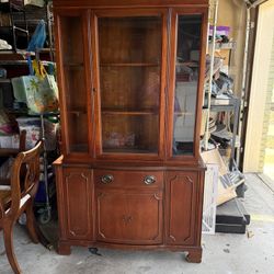 Vintage China Cabinet 