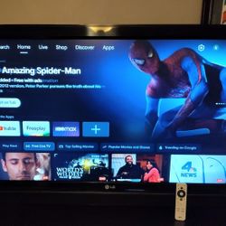 LG TV with Google Chromecast 