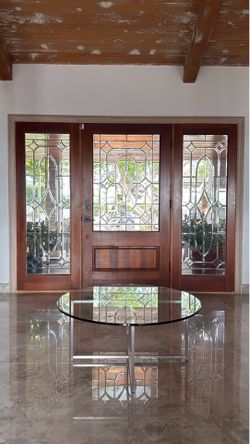 Room & Board- Glass Coffee Table
