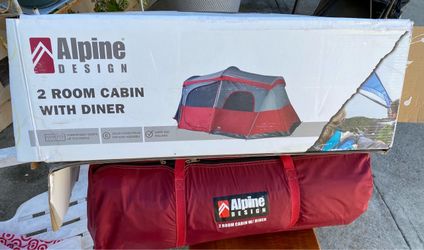 Alpine Design 8-Person Camping Tent in excellent condition. Used only once.