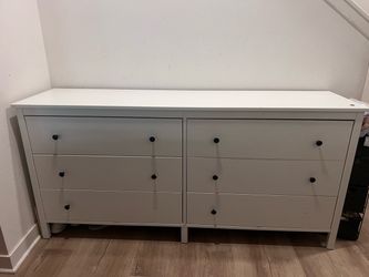 White 6-Drawer Double Dresser IKEA